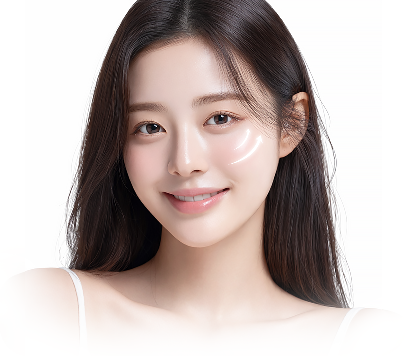 메인 눈밑칙프팅 모델이미지